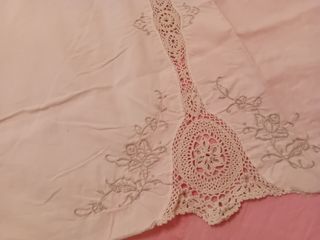 Tovaglia rotonda con inserti