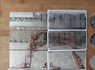 Kit estampación nail art