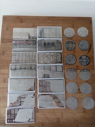 Kit estampación nail art