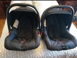 Capazo y Grupos 0 de carro Baby Monsters Easy Twin