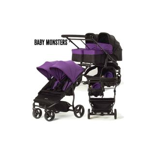 Capazo y Grupos 0 de carro Baby Monsters Easy Twin