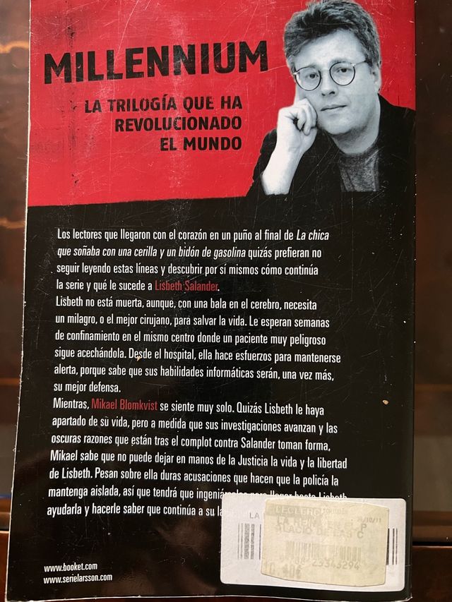 2 libros MILLENIUM 1 y MILLENIUM 2