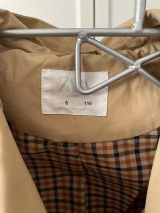 gabardina niña