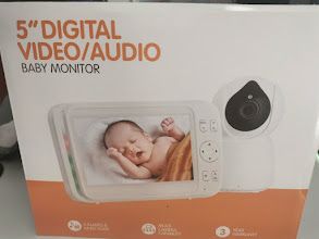 Vigilabebés Pantalla LCD 5", 1080P A ESTRENAR