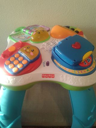 Juguete: Mesa de juegos y aprendizaje