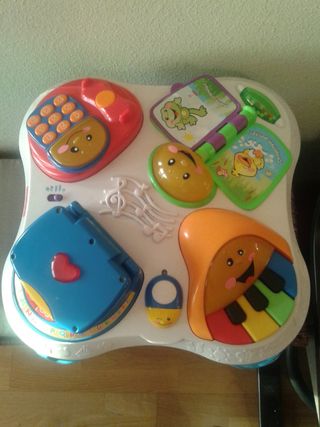 Juguete: Mesa de juegos y aprendizaje