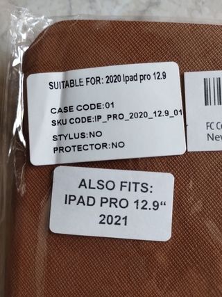 Funda iPad 12.9 pro