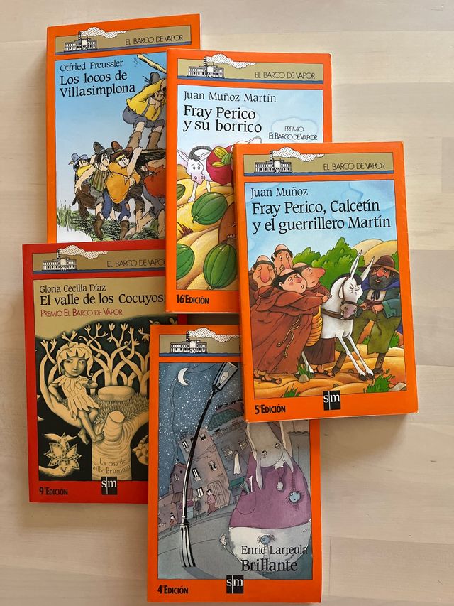 Lote libros EL Barco de Vapor