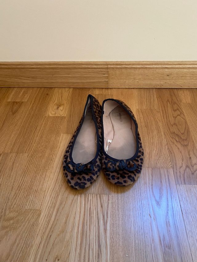 Bailarinas con estampado animal