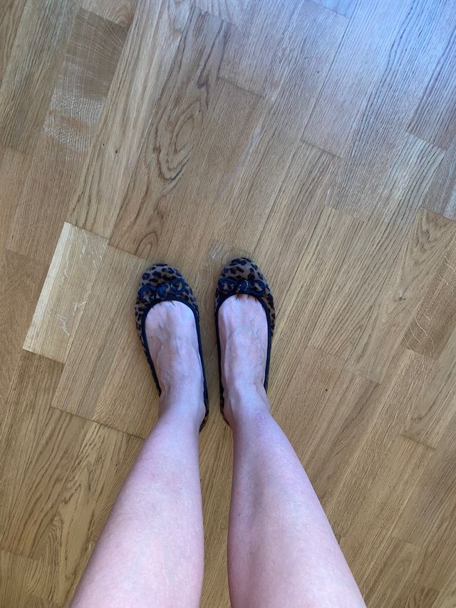 Bailarinas con estampado animal