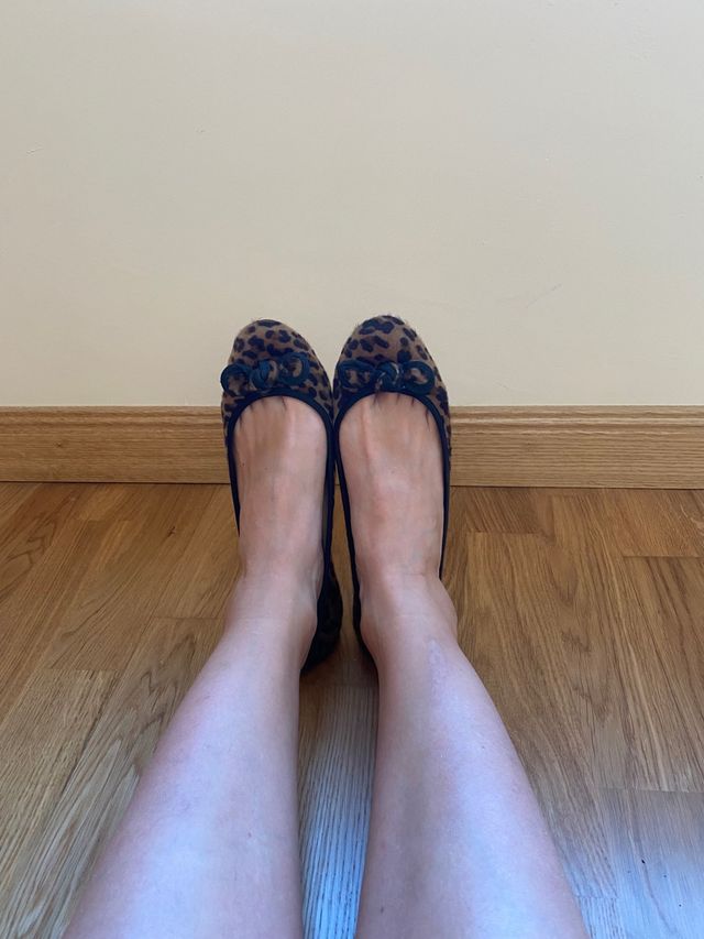 Bailarinas con estampado animal