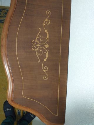 CONSOLA DE NOGAL ANTIGUA