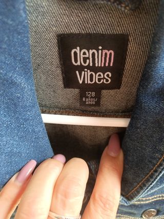 Chaqueta vaquera niña