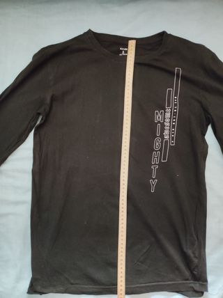 Camiseta negra Kiabi