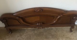 cabecero de madera para colgar