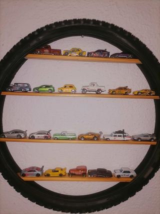 Estantería hotwheels 4 baldas 1/64 decoración th