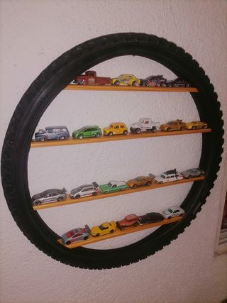 Estantería hotwheels 4 baldas 1/64 decoración th