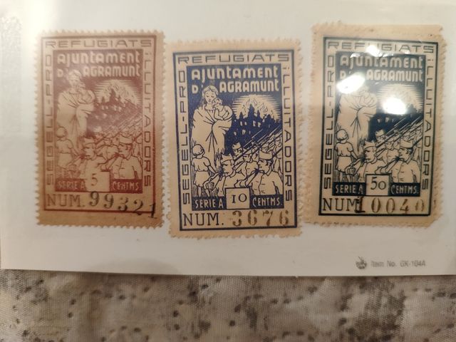 Sellos locales Agramunt