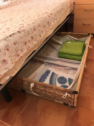 Cajonera bajo cama matrimonio ikea