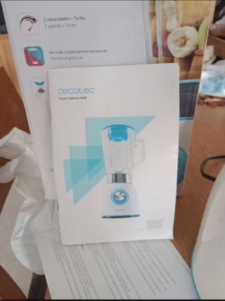 batidora de vaso 1000wts para piezas  leer