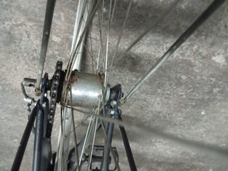 Bicicleta antigua holandesa