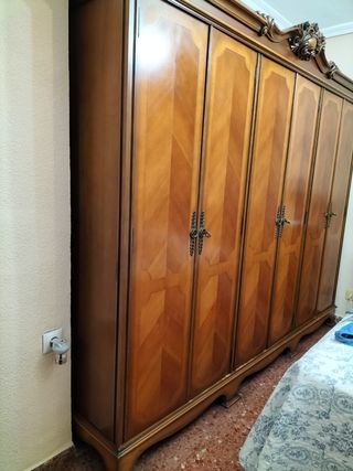 Dormitorio de matrimonio de marquetería