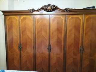 Dormitorio de matrimonio de marquetería