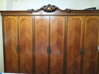 Dormitorio de matrimonio de marquetería