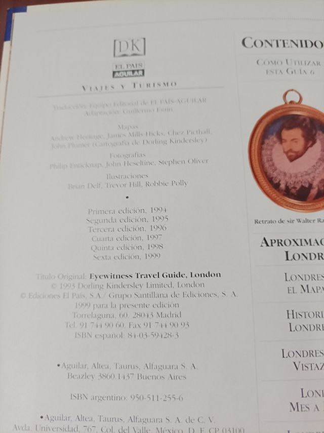 Guía de Londres, El País Aguilar