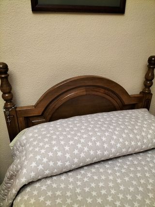Dormitorio 2 camas+armario+cómoda+espejo