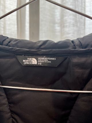 chaqueta capucha negra the north face T.S