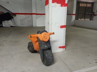 Moto plástico niños