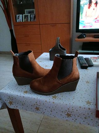 Botines de caña baja