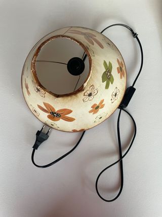 Lámpara con Tulipa sin base, solo estructura