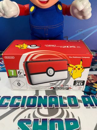 NINTENDO 2DS XL POKEMON POKE BALL  EDICIÓN NUEVA