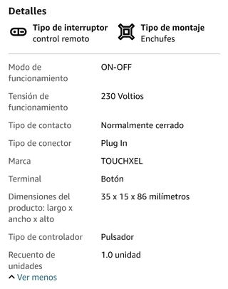 Socket inalámbrico con Control Remoto 30m 2000w