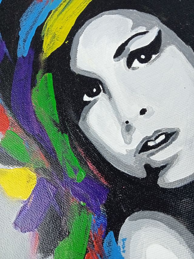 Pop art Canvas Amy Whinehouse