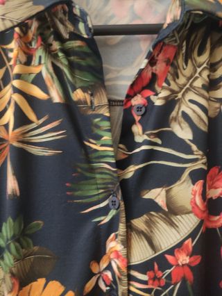 Vestido Camisero Flores Sfera