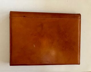 Maletín portafolios de piel