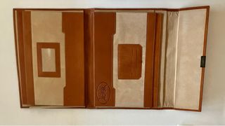 Maletín portafolios de piel