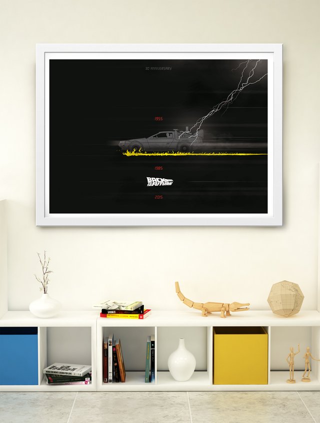 Regreso al Futuro poster/cuadro