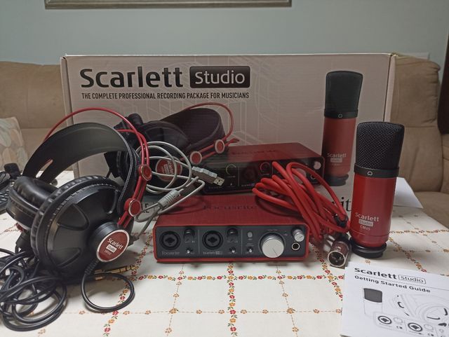 Scarlett studio de grabación