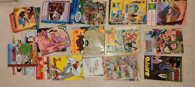 Lote de TBOs y Cómics antiguos