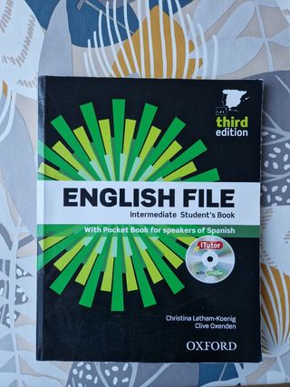 Pack English file B1/B2 (libros ingles)