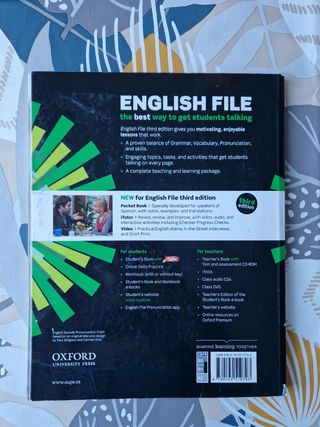 Pack English file B1/B2 (libros ingles)