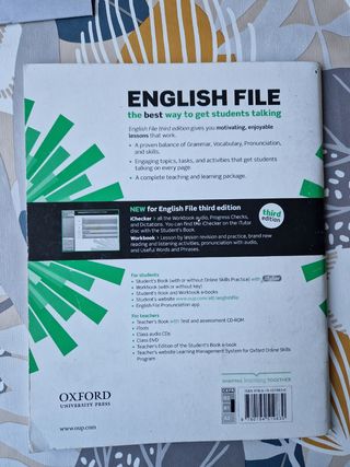 Pack English file B1/B2 (libros ingles)