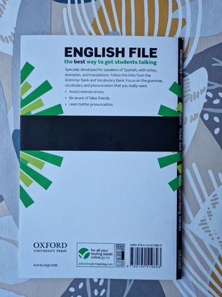 Pack English file B1/B2 (libros ingles)