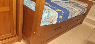 Cama nido con colchón