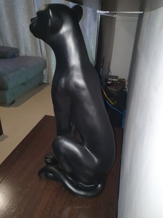 ESTATUA LEONA DE LA FIRMA MAISONS DU MONDE.NUEVA.