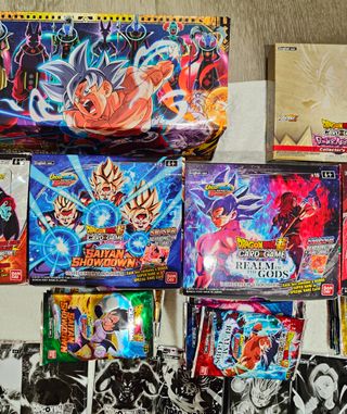 Lote Dragón ball super card game